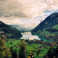 Last view of Switzerland