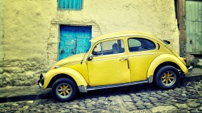 Yellow VW