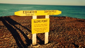 The southernmost point in NZ