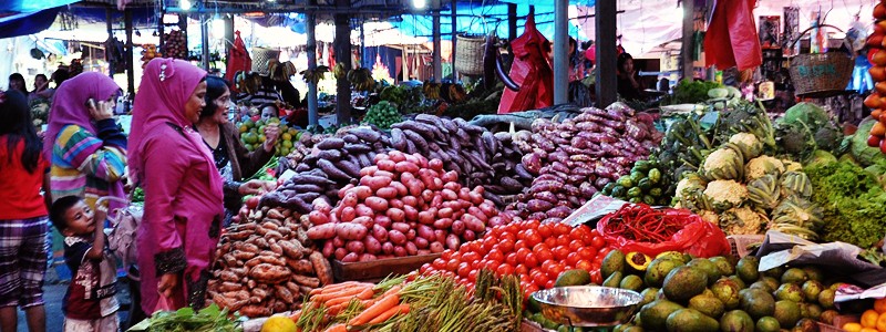 Brastagi's market